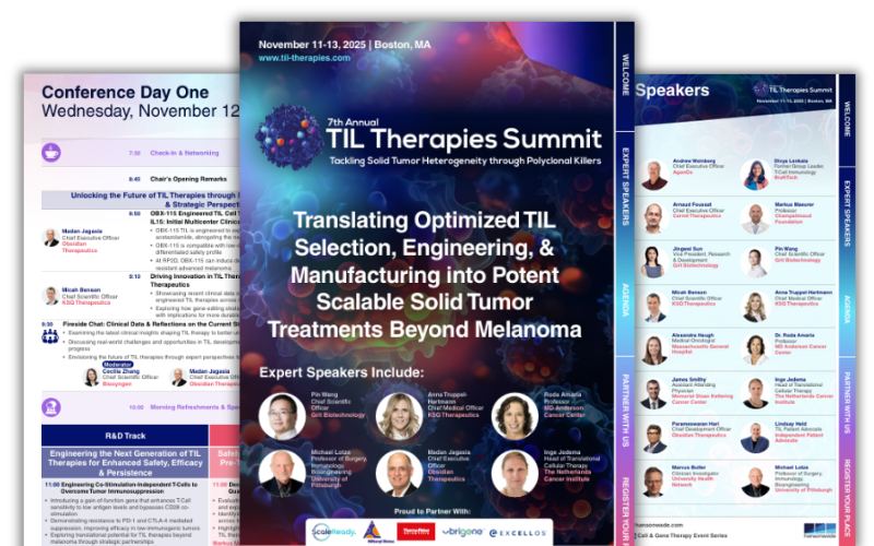 Cover of 7th TIL Therapies Summit Program